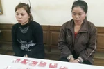 Bắt 2 phụ nữ nước ngoài vận chuyển 1.200 viên ma túy tổng hợp