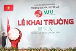 Lần đầu tiên khai trường Đại học Việt Nhật