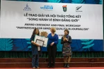 Trao giải cuộc thi viết “Song hành vì bình đẳng giới”