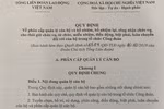 "Tôi tin Tổng Liên đoàn Lao động Việt Nam sẽ thu hồi Quyết định số 1584"