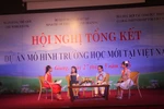 Bộ sẽ chỉnh lý tài liệu hướng dẫn học VNEN phù hợp với sách giáo khoa sắp tới