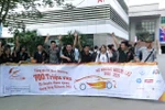 Cuộc thi đua xe không người lái đã thu hút hơn 500 sinh viên