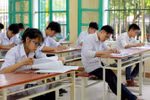 Thí sinh lưu ý không được viết bằng bút chì trong bài thi
