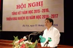 Chủ tịch Hà Nội đã biết học sinh phải nhịn đi tiểu vì nhà vệ sinh quá bẩn