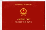 Dừng cấp phôi chứng chỉ tin học ứng dụng A,B,C