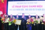 Hà Nội thăm dò dư luận để xét tặng danh hiệu cho 10 nhà giáo