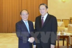 Chủ tịch Quốc hội hội kiến Chủ tịch Chính hiệp Trung Quốc