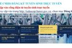 Những lưu ý đặc biệt khi đăng ký tuyển sinh trực tuyến vào lớp 1 và lớp 6