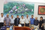 Hiệp hội tới thăm và làm việc với lãnh đạo trường Đại học Phenikaa
