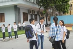 Thí sinh tự tin, thoải mái bước vào thi môn Địa lý