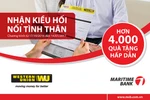 Hàng nghìn quà tặng giá trị tặng khách hàng nhận, chuyển tiền qua Western Union
