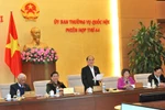 Kết thúc phiên họp thứ 44 của Ủy ban Thường vụ Quốc hội