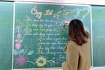 Tưng bừng ngày hội Khai bút đầu xuân tại Trường Tiểu học Hồng Sơn