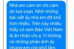 Nhiều giáo viên huyện Kỳ Sơn gửi lời cảm ơn Báo điện tử Giáo dục Việt Nam
