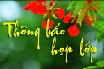 Họp lớp để giúp đỡ, chia sẻ thì nên, nếu chỉ đến khoe của thì đừng