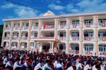 Học sinh Nậm Ngà không còn phải khai giảng bên bờ suối