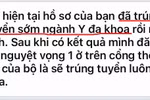 Đỗ ngành Y khoa bằng xét học bạ, điểm tốt nghiệp Sinh lại dưới 5 gây lo ngại