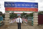 Thầy giáo Dương Thy Phan cựu giáo viên trường trung học ở Bình Thuận (Ảnh nhân vật cung cấp)