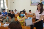 Buổi bỏ phiếu tín nhiệm (Ảnh : HCM-Edu)