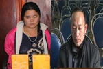 Sợ bị kiểm tra, hai vợ chồng tông thẳng xe máy vào công an rồi bỏ chạy