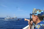 Trung Quốc giảm dần tàu cá, tăng tàu quân sự để bảo vệ giàn khoan