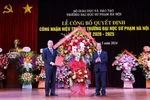 PGS.TS Nguyễn Đức Sơn được bổ nhiệm làm Hiệu trưởng Trường ĐH Sư phạm Hà Nội