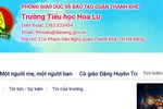 Phụ huynh tố Hiệu trưởng trường tiểu học Hoa Lư lạm thu