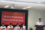 Không nên can thiệp vào tài chính, tài sản của các trường dân lập, tư thục