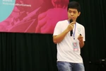 Học sinh trường chuyên sáng chế chân giả thông minh cho người khuyết tật