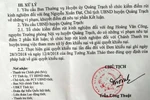 Không giải quyết đơn khiếu nại của thầy giáo, Chủ tịch huyện bị kiểm điểm