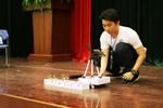 Học sinh chế tạo Robot thông minh phát hiện sâu bệnh trên cây trồng