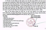 Làm giả công văn của Sở Giáo dục để thông báo cho học sinh nghỉ học vì bão