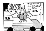 Doremon chế: Cùng tìm từ trái nghĩa
