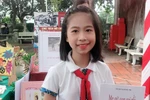Thủ lĩnh Đội Nguyễn Mai Linh học giỏi, xứng đáng cháu ngoan Bác Hồ