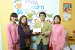 Trường Vietkids ủng hộ 2100 bữa cơm có thịt cho HS Chí Viễn