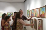 Chùm ảnh: Xúc động những bức vẽ “ước mơ cho bé”