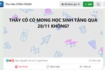 Thầy cô không mong được tặng quà, phong bì ngày 20/11, phụ huynh chớ lo