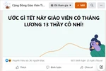 Thưởng Tết của giáo viên nơi hàng chục triệu, nơi chưa hề biết tới