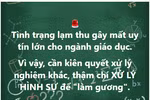 Ai đang hưởng lợi khi nhà trường “lạm thu”? 