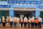 Tết yêu thương về với học sinh khó khăn ở Bưng Riềng