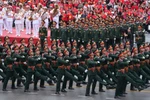 Duyệt đội ngũ và Diễu hành quần chúng kỷ niệm 70 năm Giải phóng Hải Phòng