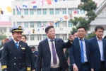 Bộ trưởng Trần Hồng Minh thăm và làm việc tại Trường Đại học Hàng hải Việt Nam