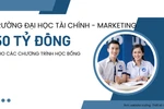 Năm 2025, học bổng của ĐH Tài chính - Marketing tăng cả số lượng và tổng giá trị