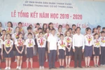 Trường cấp 2 Thanh Xuân bế giảng năm học, tuyên dương học sinh tiêu biểu