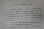 Cụ 82 tuổi bị con đánh: Con cả dán giấy bán nhà vì em 'cư xử mất dạy'