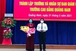 Sau sáp nhập 6 trường, Cao đẳng Quảng Nam hoàn thiện nhân sự quản lý