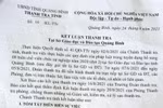 Thu hồi 8 quyết định tuyển dụng do Giám đốc Sở GD Quảng Bình ký trước khi hưu