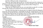 Nhiều trường ở Chư Ty lạm thu, phải trả lại hơn 600 triệu đồng cho phụ huynh