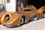 Độc đáo xe Batmobile mạ vàng xa xỉ