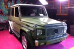 Mercedes-Benz G55 AMG hạng sang độc đáo với màu xanh quân đội
